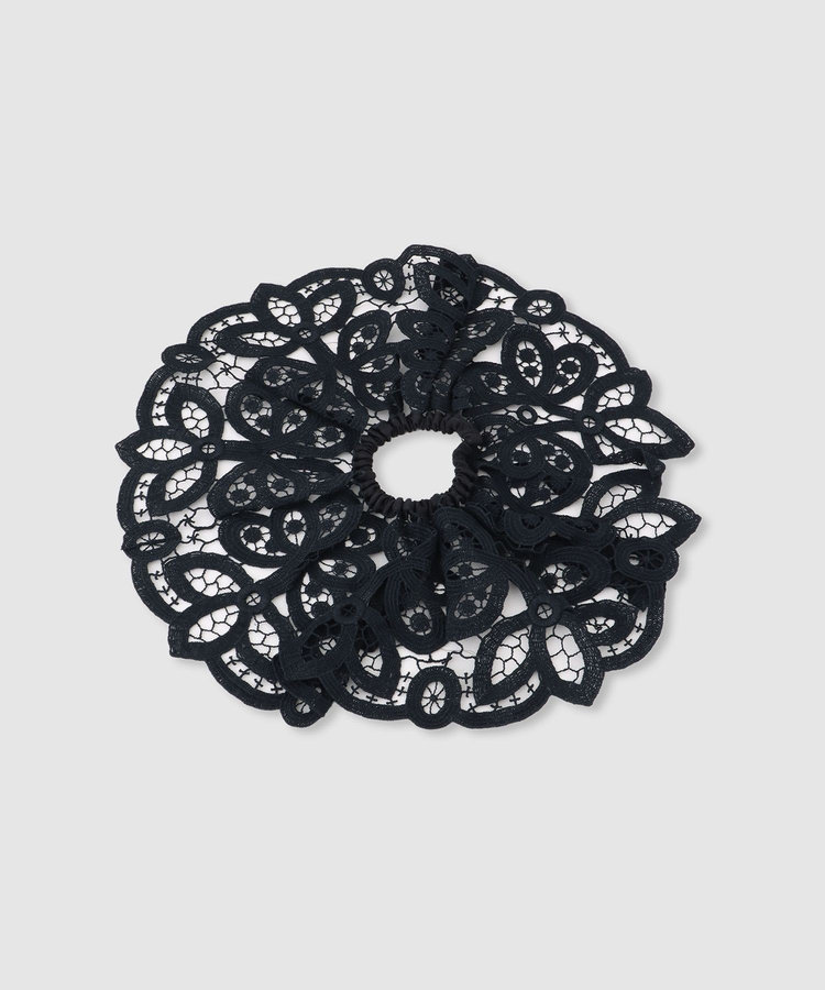 buying 【La Maison de Lyllis(ラ メゾン ド リリス)】 DREAM SCRUNCHIE ブラック (95)