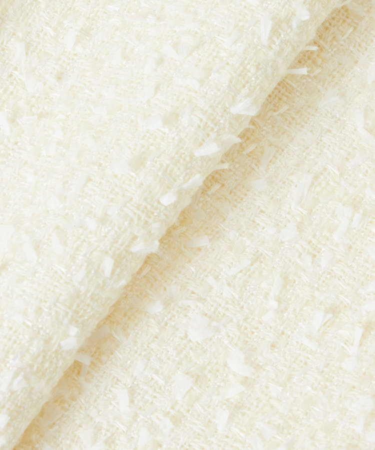 LOULOU WILLOUGHBY 【LOULOU WILLOUGHBY】ファンシーツイードパンツ オフホワイト (02)