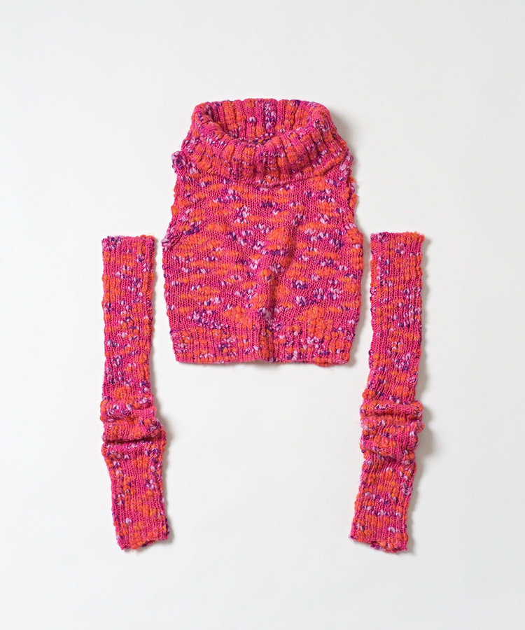 LOULOU WILLOUGHBY 【LOULOU WILLOUGHBY】ARM SLEEVE プルオーバー ピンク (41)