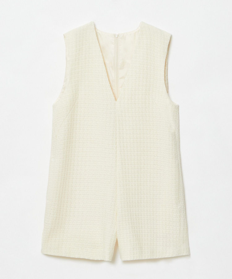 allureville ウールロービングコンビネゾン オフホワイト (02)