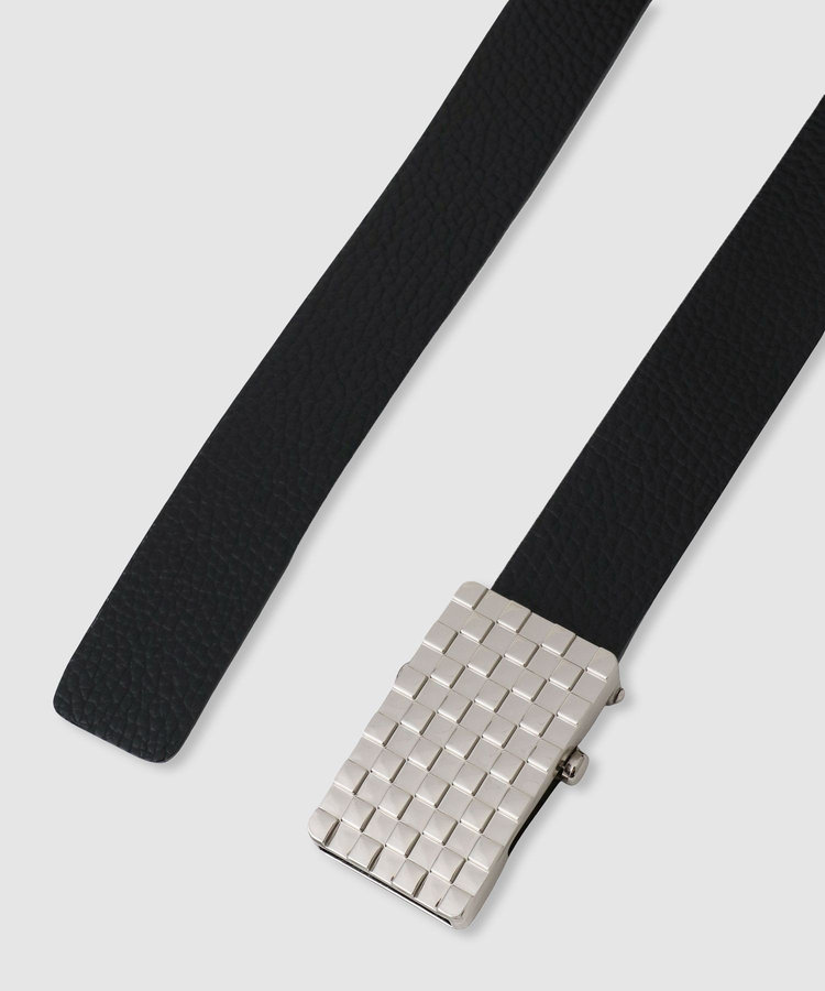 buying 【A VACATION(ア ヴァケーション)】CHECK GI BELT ブラック (95)