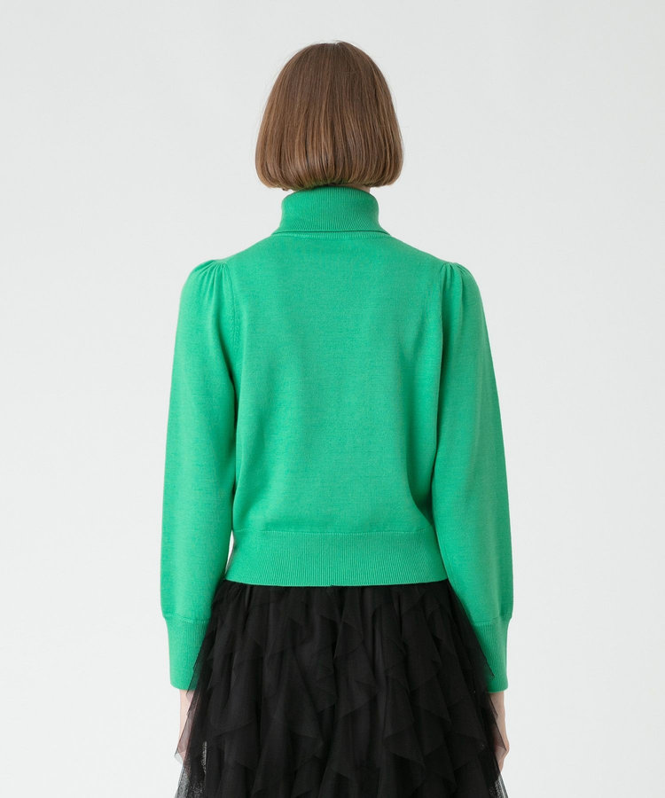 LOULOU WILLOUGHBY 【LOULOU WILLOUGHBY】コンパクトタートル長袖プルオーバー グリーン (71)