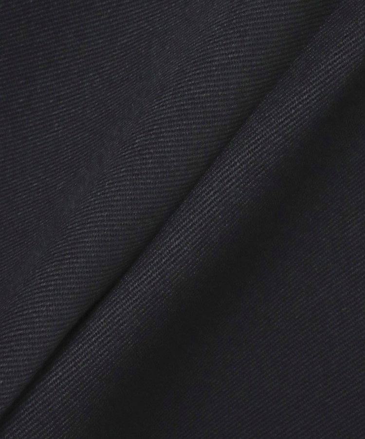 allureville ウールチノサイドドロストワイドパンツ ブラック (95)