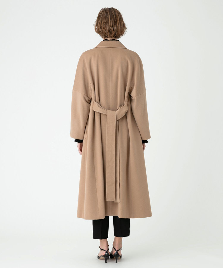 allureville カシミヤビーバーコート ベージュ (11)