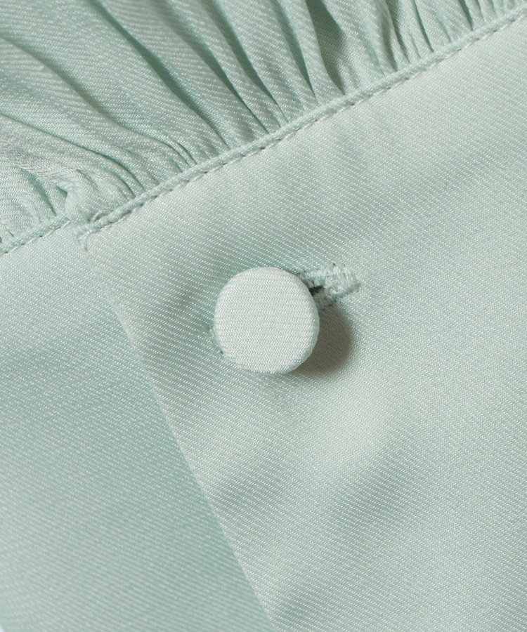 allureville フリルスリーブブラウス ミントグリーン (73)