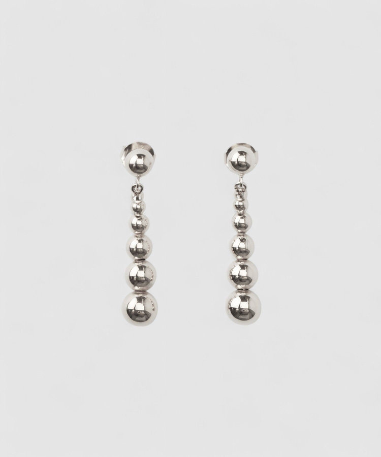 buying 【LIE STUDIO(リエスタジオ) 】REBECCA EARRINGS SILVER シルバー (90)