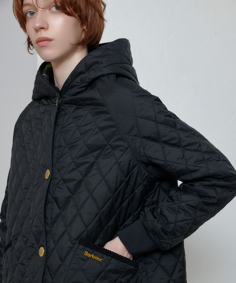 buying 【BARBOUR(バブアー)】 HILARY QUILTED JKT ブラック (95)