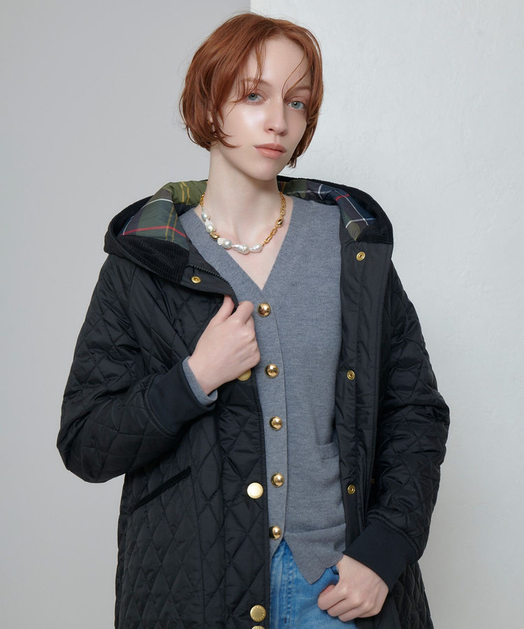 buying 【BARBOUR(バブアー)】 HILARY QUILTED JKT ブラック (95)