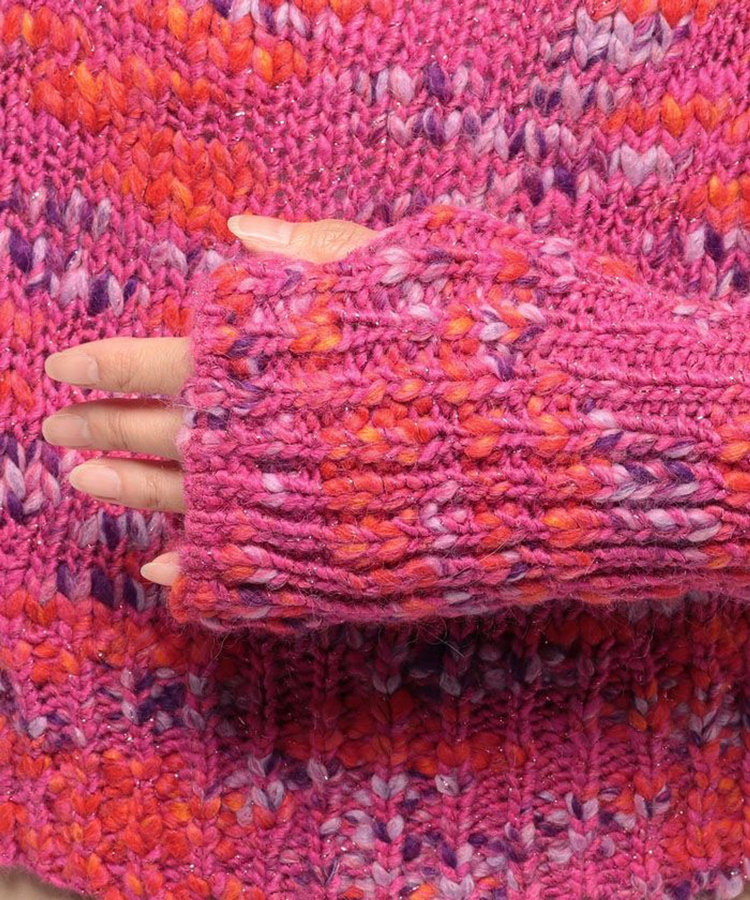 LOULOU WILLOUGHBY 【LOULOU WILLOUGHBY】ARM SLEEVE プルオーバー ピンク (41)