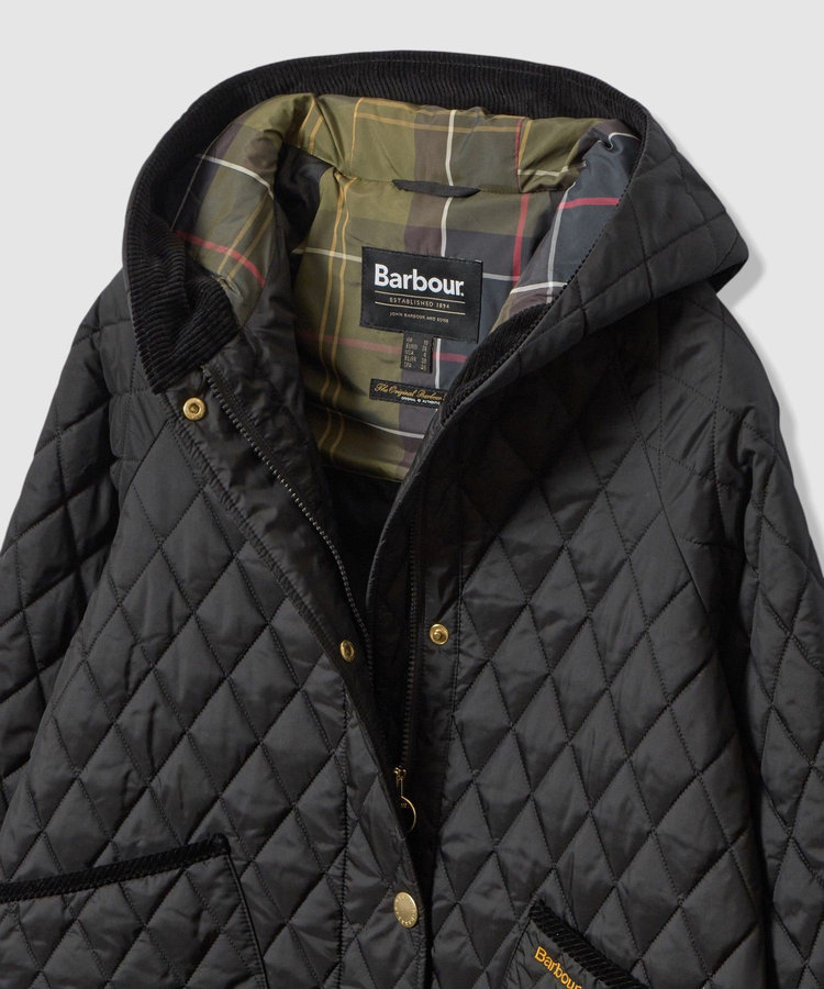 buying 【BARBOUR(バブアー)】 HILARY QUILTED JKT ブラック (95)