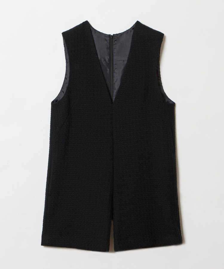 allureville ウールロービングコンビネゾン ブラック (95)