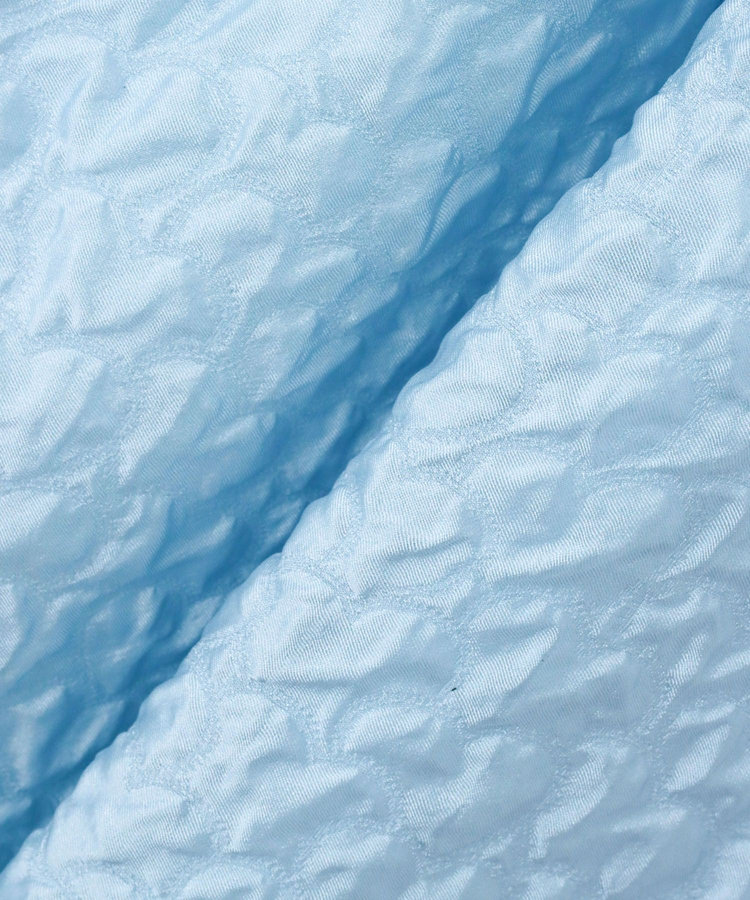 allureville フクレジャガードタックスカート サックス (63)