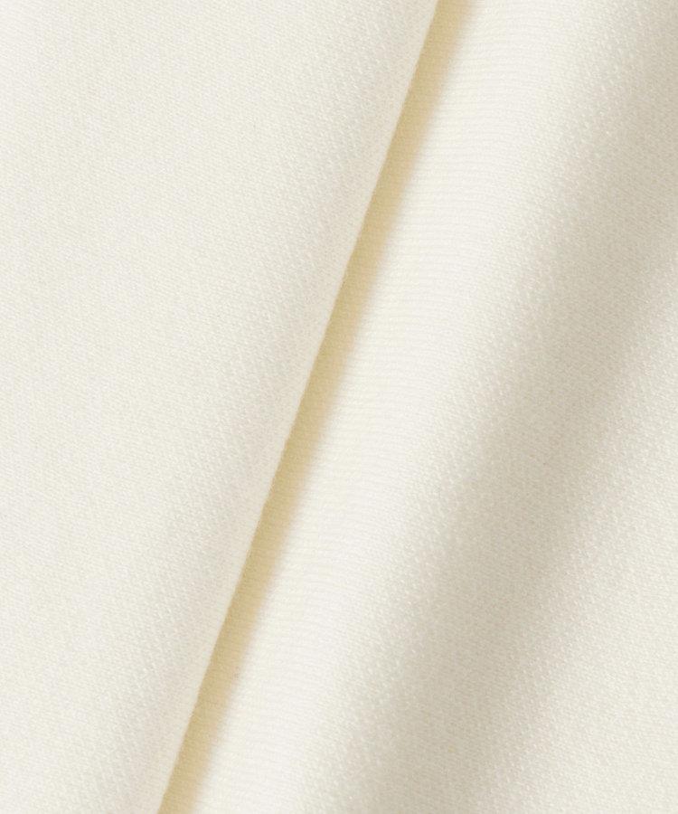 allureville ウール混Ｗフェイスナローマーメイドスカート オフホワイト (02)