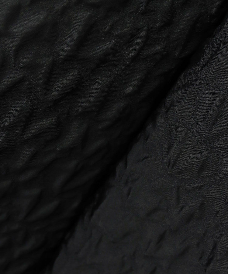 allureville フクレジャガードタックスカート ブラック (95)