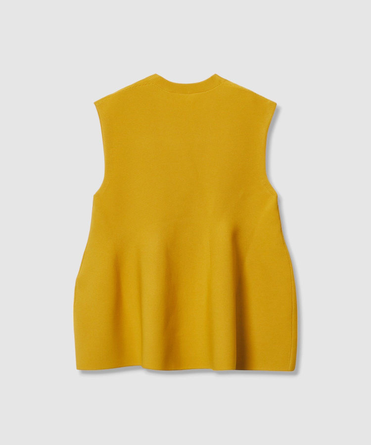 allureville ペプラムジレ イエロー (21)