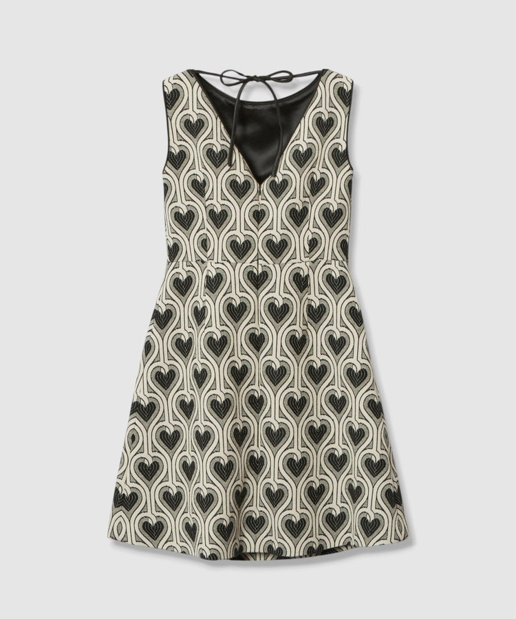 LOULOU WILLOUGHBY 【LOULOU WILLOUGHBY】NEONハートJQミニワンピース ホワイト系 (08)