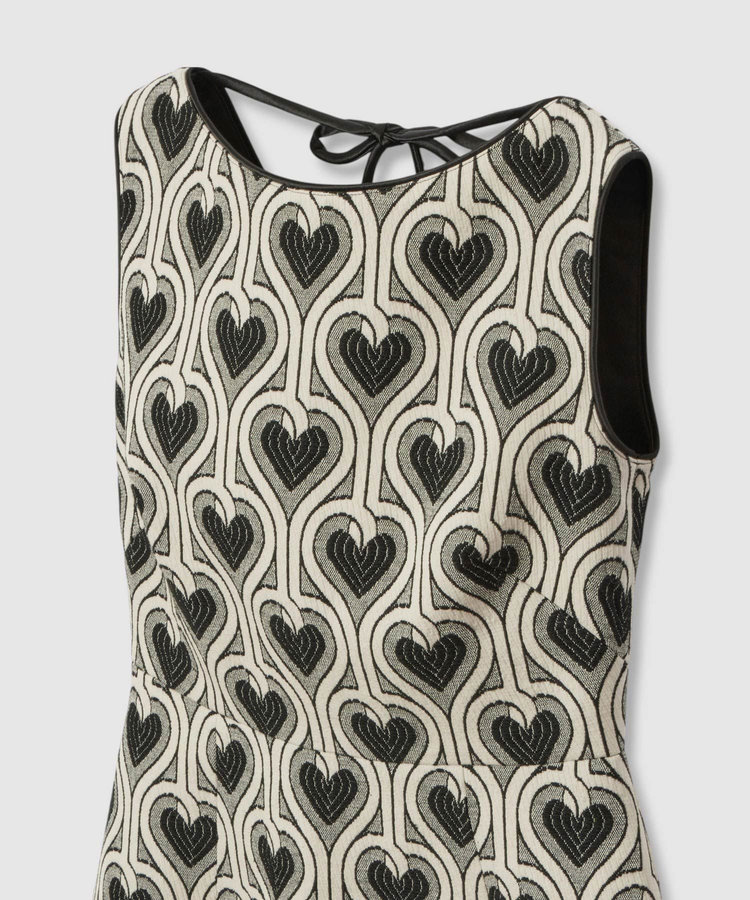 LOULOU WILLOUGHBY 【LOULOU WILLOUGHBY】NEONハートJQミニワンピース ホワイト系 (08)