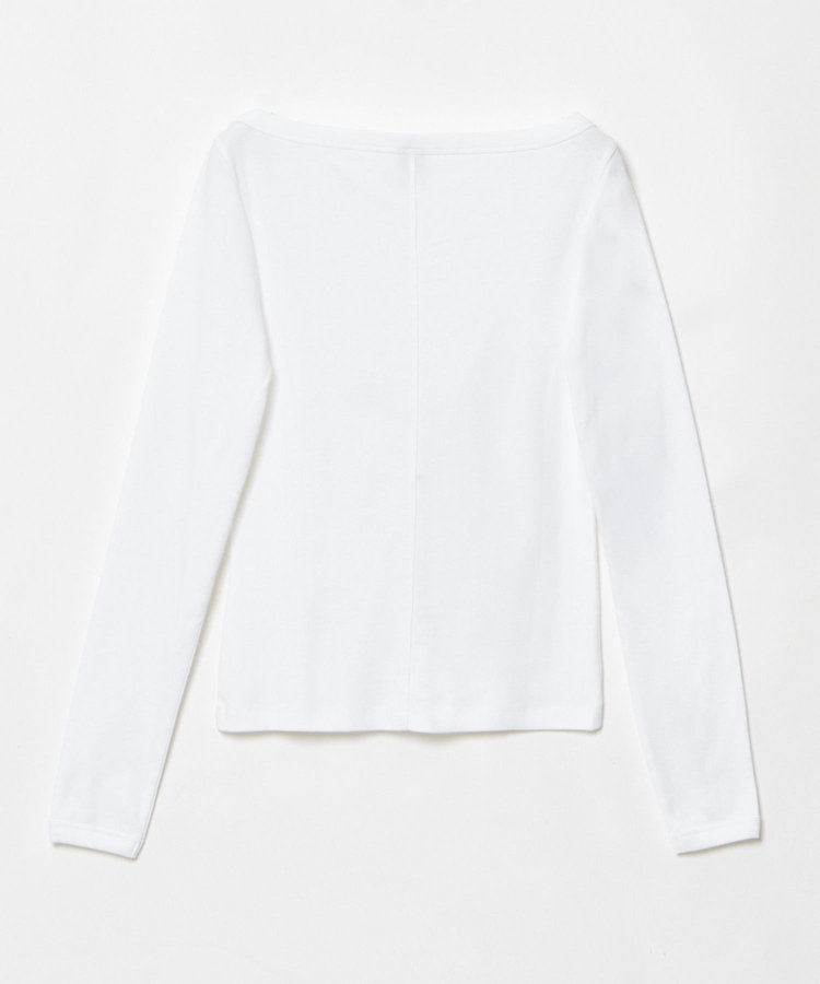 buying 【FLORE FLORE(フローレフローレ)】 STEFFI LONG SLEEVE ホワイト (01)