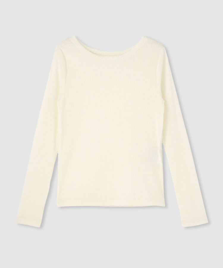 シアーストライプロンT|allureville OFFICIAL SITE / ONLINE SHOP