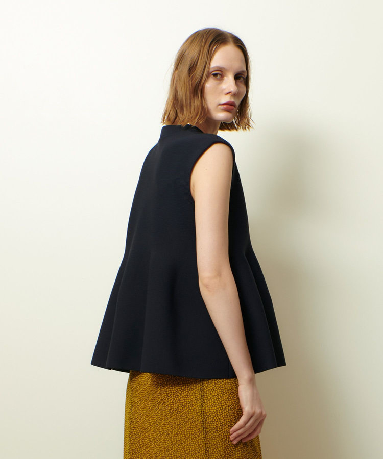 allureville ペプラムジレ ネイビー (65)