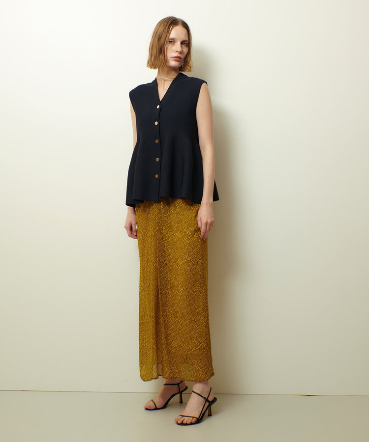 allureville ペプラムジレ ネイビー (65)