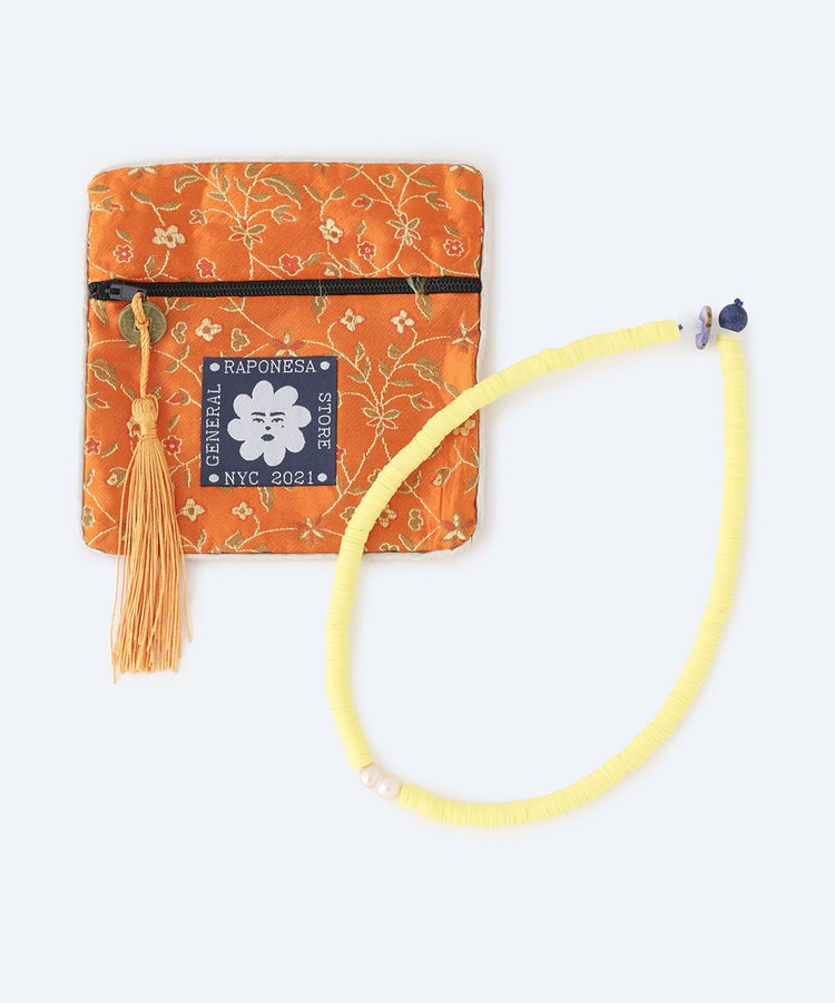 buying 【RAPONESA GENERAL STORE (ラポネサジェネラルストア)】 ILHABELA NECKLACE イエロー (21)