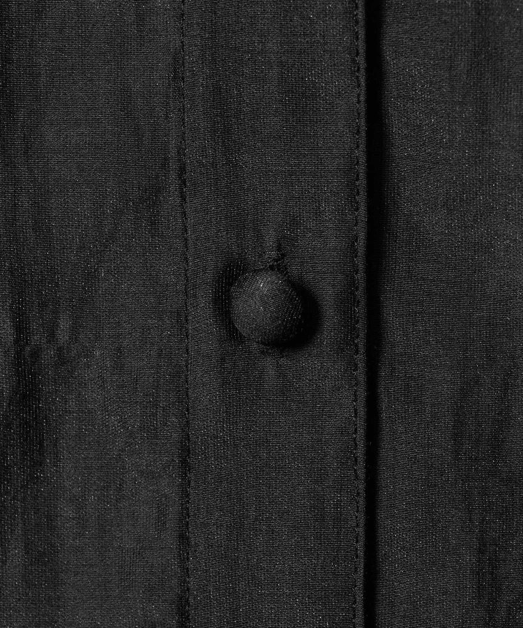 allureville シルキーセルロースボウブラウス ブラック (95)