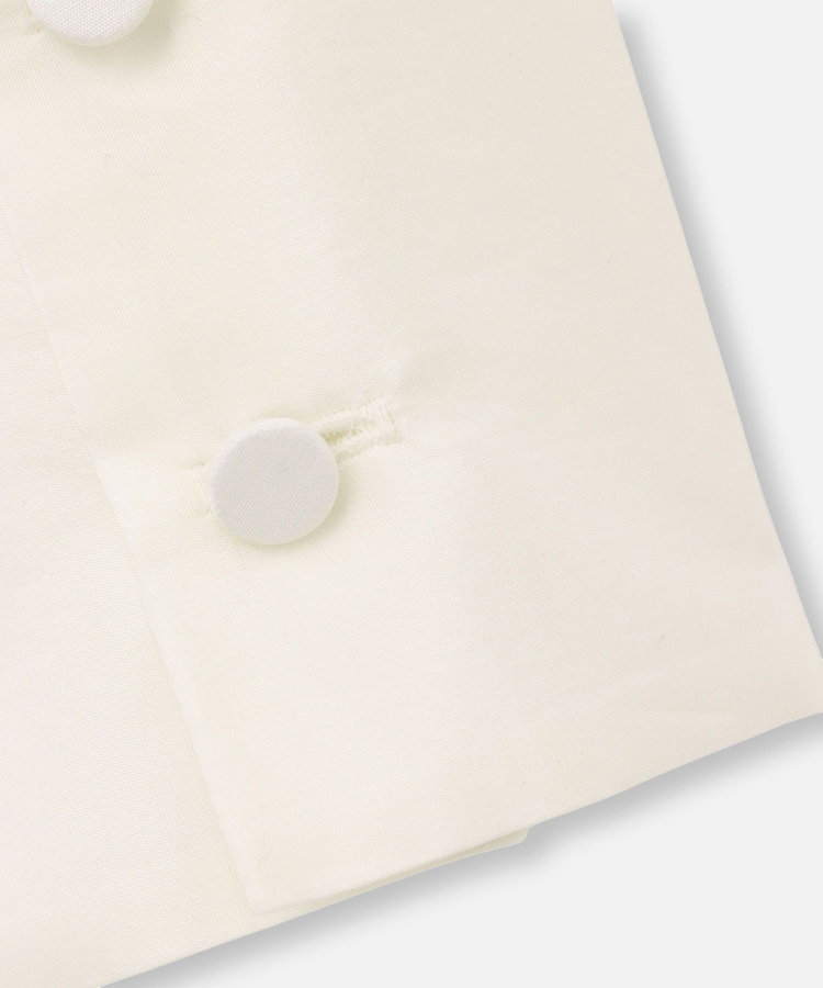 allureville 別注スパンコットンラッフルブラウス オフホワイト (02)