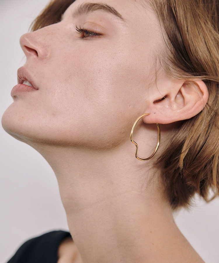 buying 【MARIA BLACK(マリアブラック)】 COPENHAGEN 35 HOOP GOLD ゴールド (30)