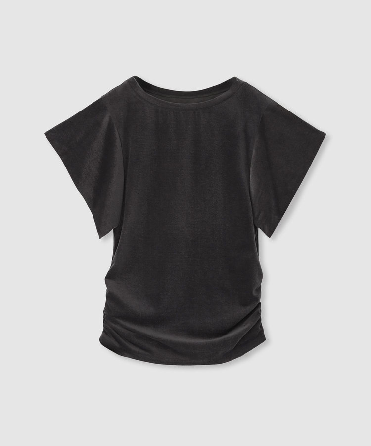 allureville ベロアトップ チャコールグレー (94)