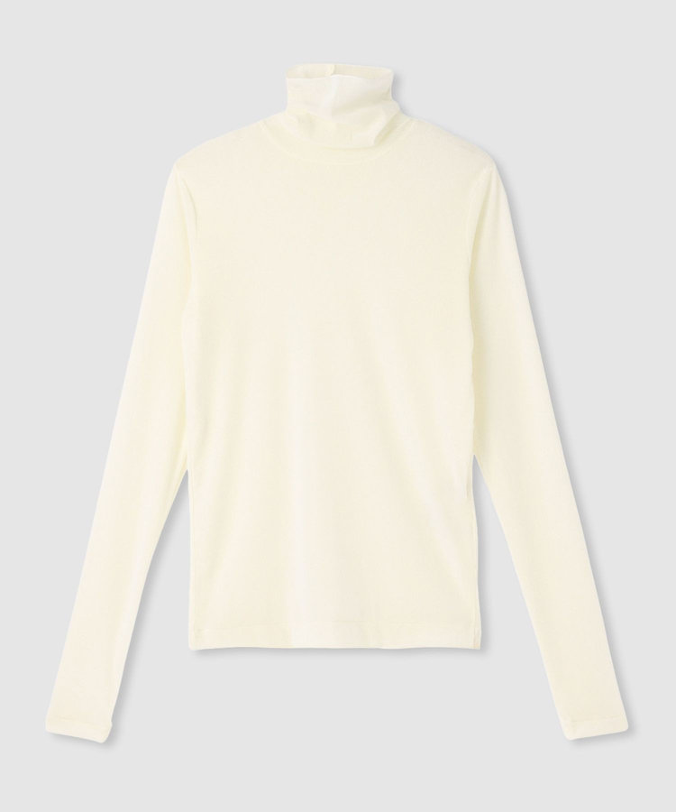 allureville フロッキーチュールタートル オフホワイト (02)
