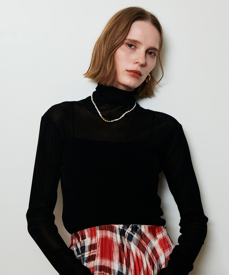 allureville フロッキーチュールタートル ブラック (95)