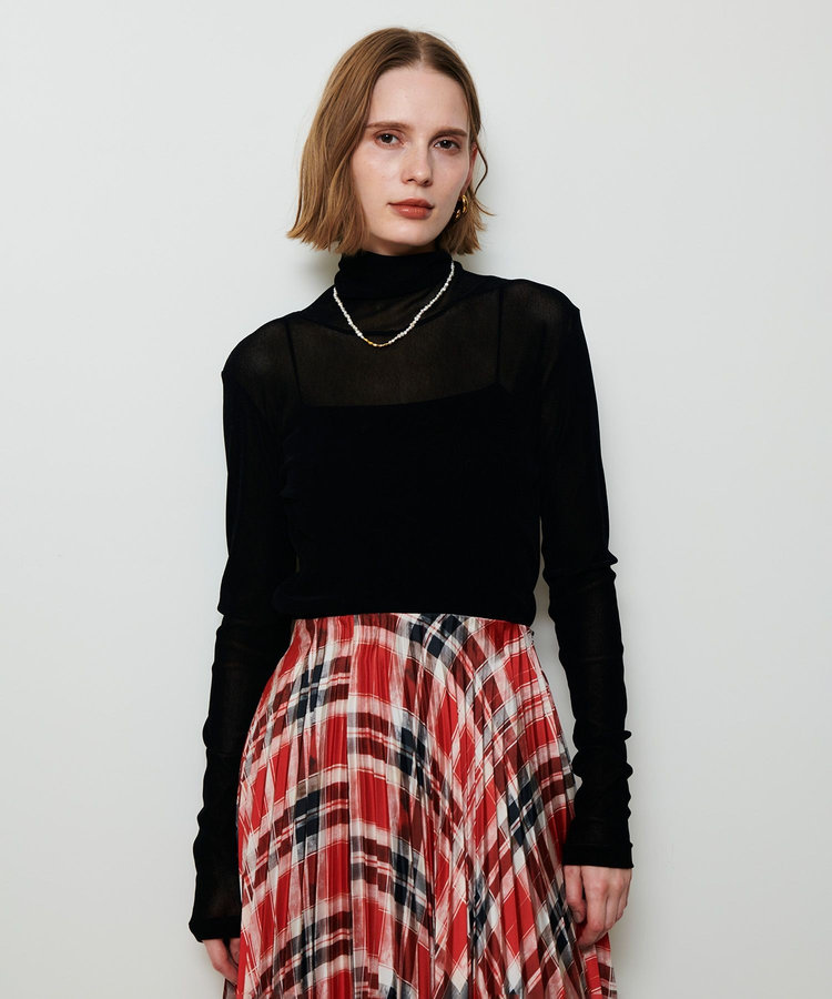 allureville フロッキーチュールタートル ブラック (95)