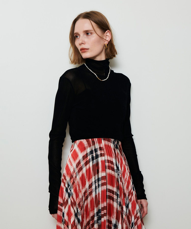 allureville フロッキーチュールタートル ブラック (95)