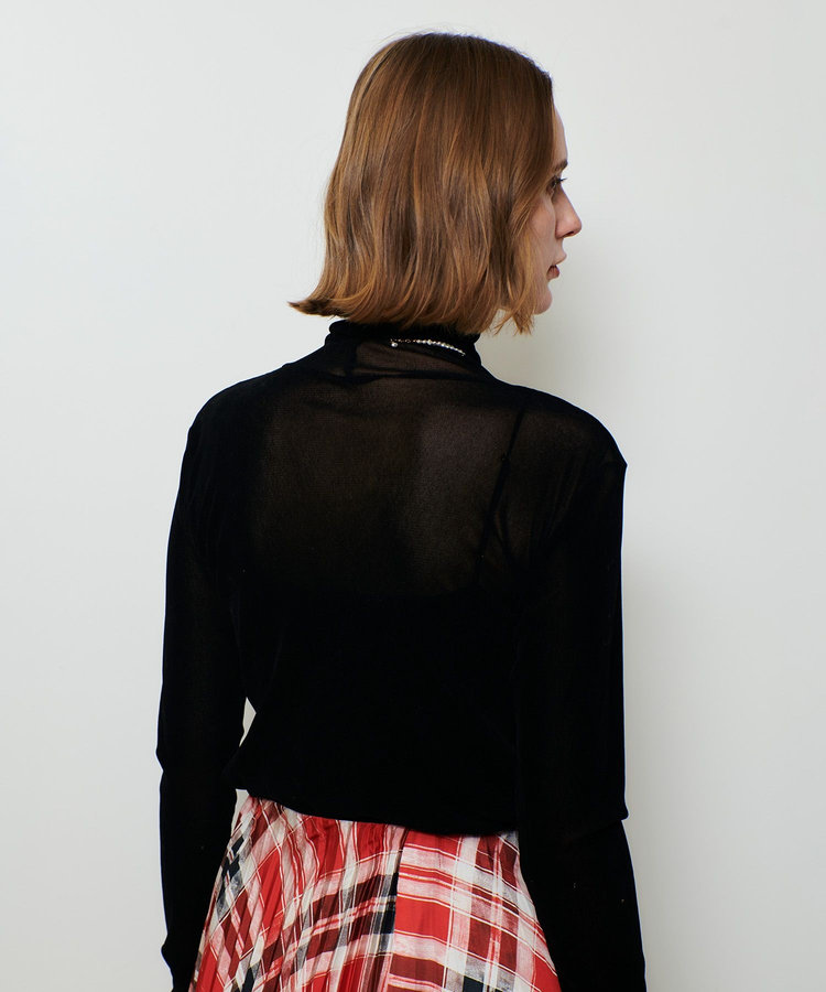 allureville フロッキーチュールタートル ブラック (95)