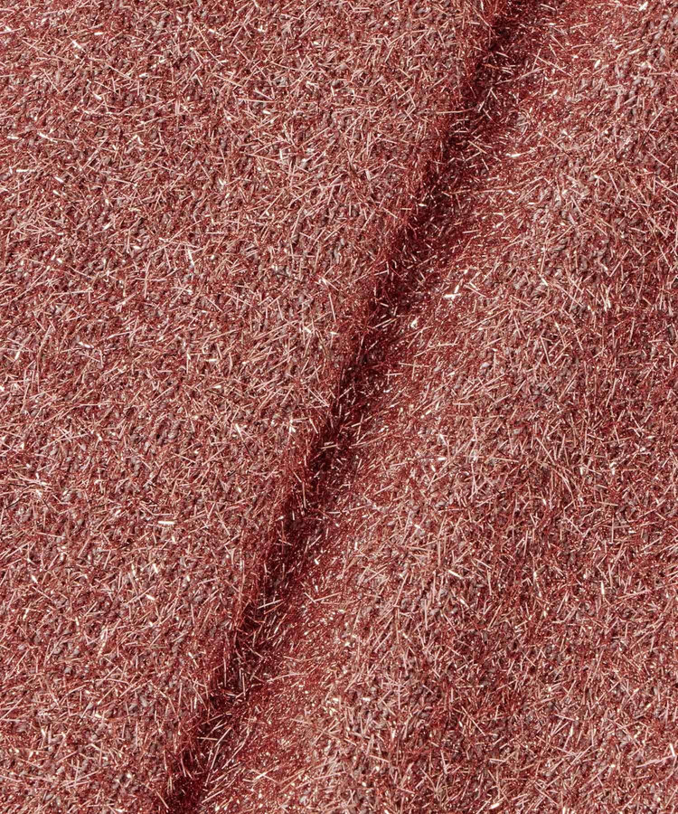 LOULOU WILLOUGHBY 【LOULOU WILLOUGHBY】フィルムラメミドルカーディガン ピンク (41)