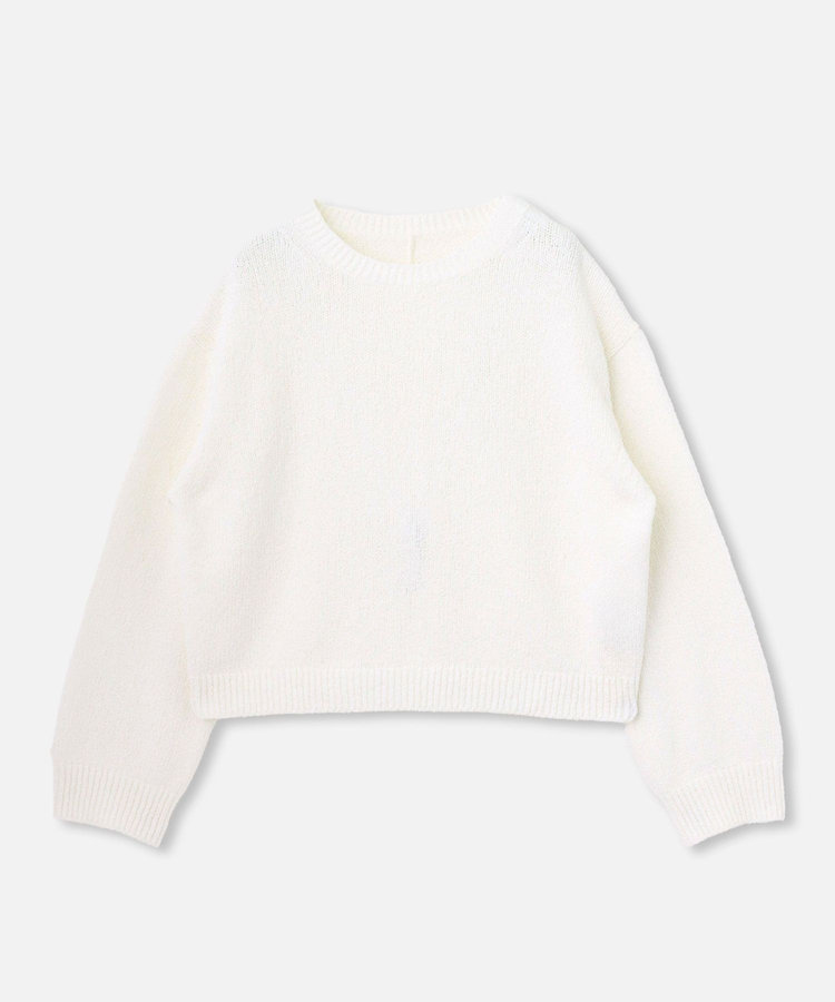 エアリーループバックスリットプルオーバー|allureville