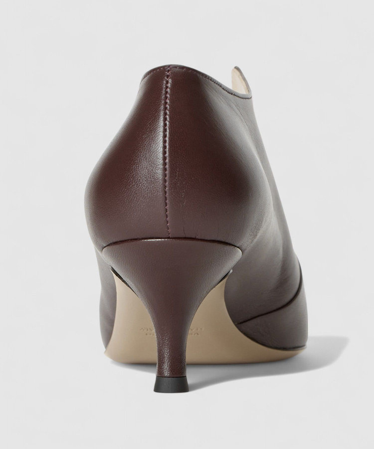 buying 【NEBULONI E.(ネブローニ)】ポインテッドアンクルブーツ ボルドー (44)