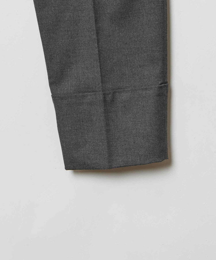 allureville タックテーパードパンツ チャコールグレー (94)