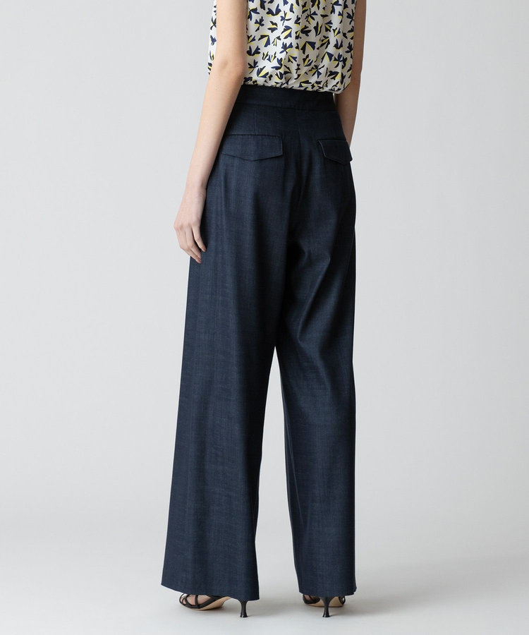 allureville デニムライクマリンパンツ ネイビー (65)