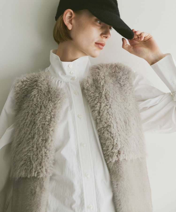 フェイクファーコンビニットジレ|allureville OFFICIAL SITE / ONLINE 