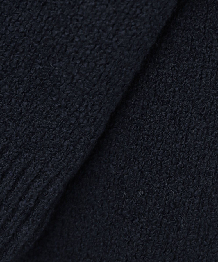 allureville エアリーループバックスリットプルオーバー ネイビー (65)