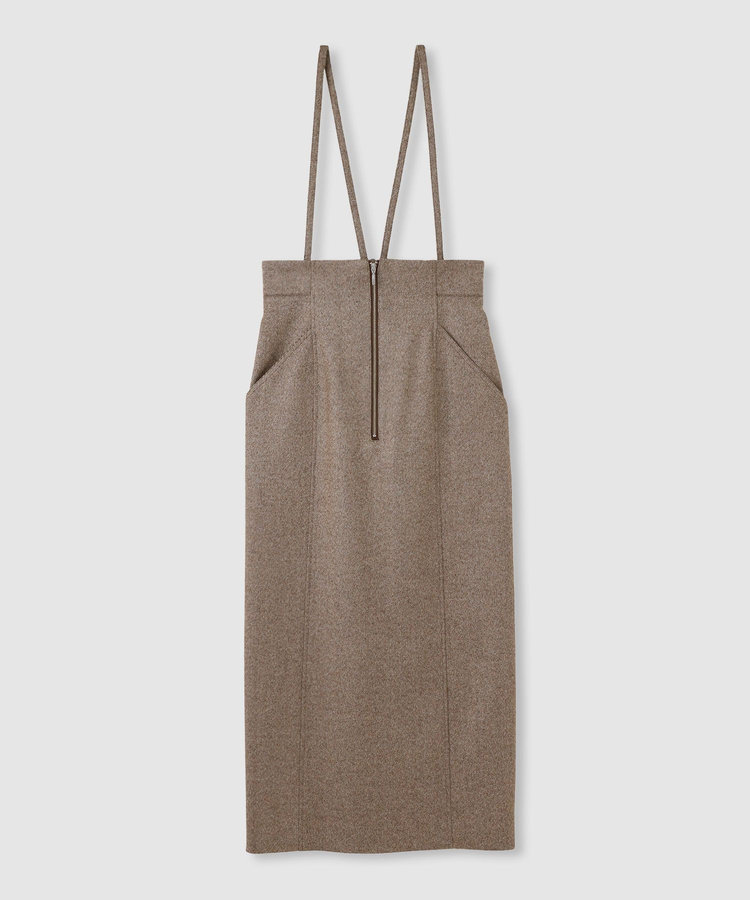 シックツィードツイルサロペスカート|allureville OFFICIAL SITE