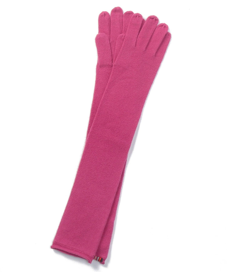 buying 【extreme cashmere(エクストリームカシミヤ)】 OPERA GLOVES ピンク (41)
