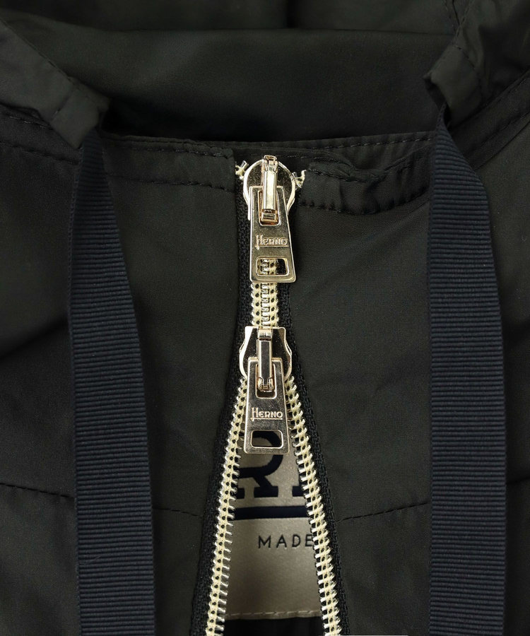 buying  【HERNO(ヘルノー)】 ZIP UP HOODED BZ ブラック (95)