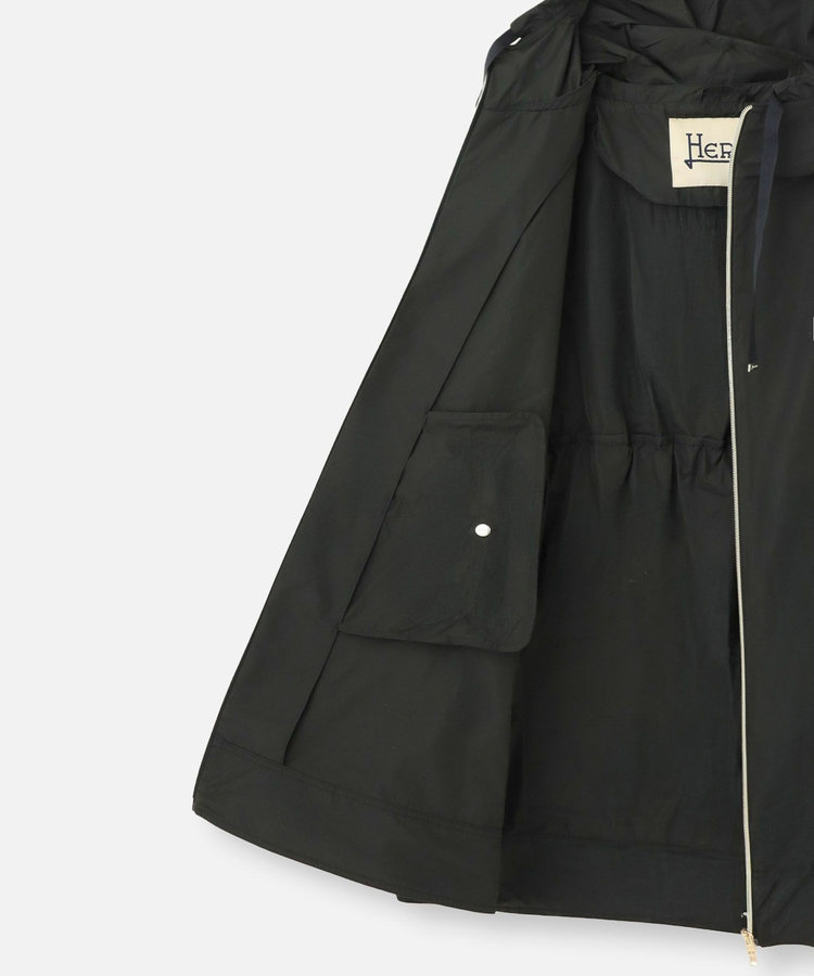 buying  【HERNO(ヘルノー)】 ZIP UP HOODED BZ ブラック (95)