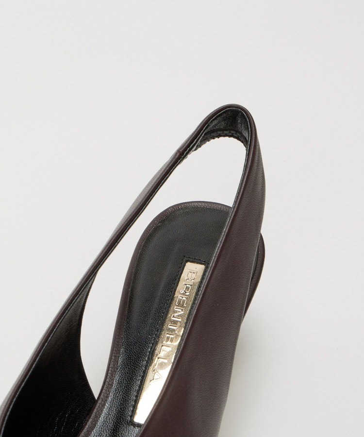 buying 【BRENTELLA(ブレンテッラ)】 SARAH SLING BACK ボルドー (44)