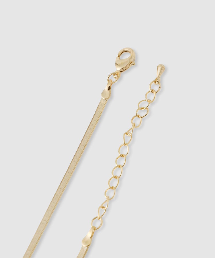 allureville テープチェーンパールネックレス ゴールド (30)