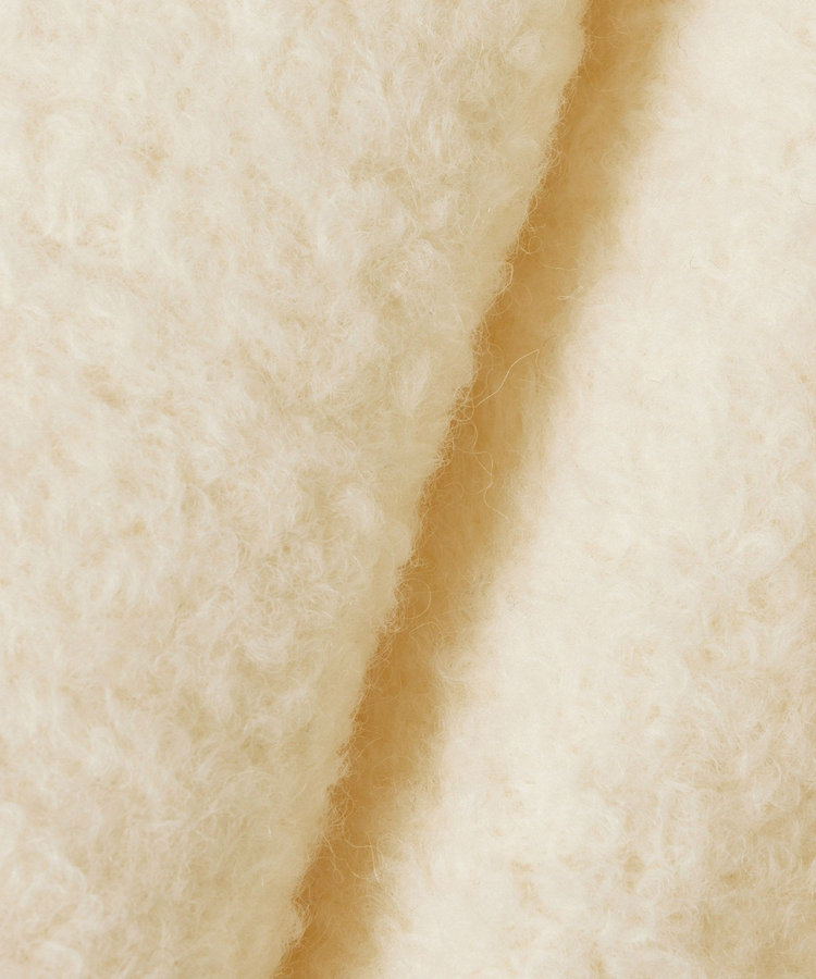 LOULOU WILLOUGHBY 【LOULOU WILLOUGHBY】ループインレーロングコート オフホワイト (02)