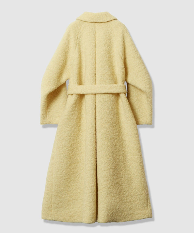 LOULOU WILLOUGHBY 【LOULOU WILLOUGHBY】ループインレーロングコート イエロー (21)